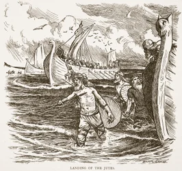 Le débarquement des Jutes à l
